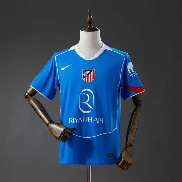 Camiseta de fútbol Atlético Madrid 2025/26 TERCERA MANGA CORTA VERSION FAN